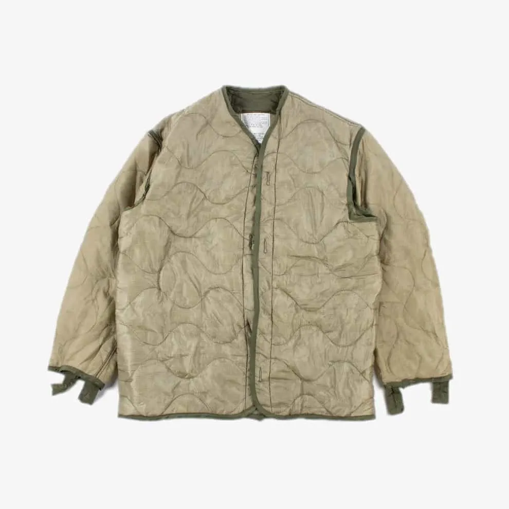 Vintage U.S Army M65 Liner Jacket - Olive Green